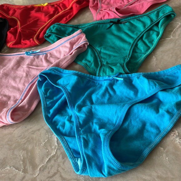 Day of week cotton panties no Wednesday 6 undies multi NEW size S label Asian L - Picture 7 of 12